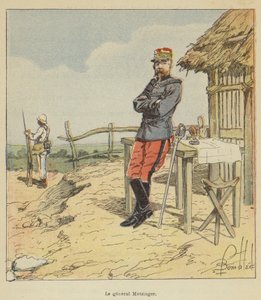 Kenraali Metzinger tekijältä after Louis Charles Bombled