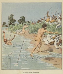 Marosakoan väijytys tekijältä after Louis Charles Bombled
