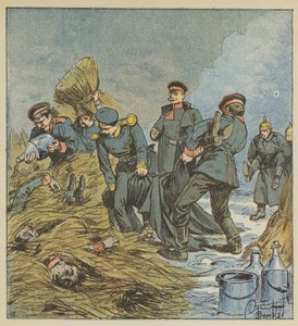 Preussilaiset polttavat kuolleensa tekijältä after Louis Charles Bombled
