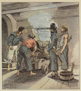 Merimiehet 1805-1815 tekijältä after Louis Charles Bombled