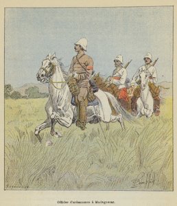 Virkailija Madagaskarilla tekijältä after Louis Charles Bombled