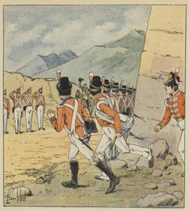 Mikä eurooppalainen sotilas, sanoi keisari, ei ole järkyttynyt lähestymisestäni! tekijältä after Louis Charles Bombled