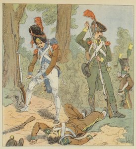 Italian joukot, Legion piemontaise, Taistelujalkaväki, 1806, Legion italique, 1800