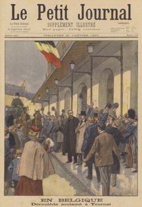 Paul Deroulede toivotti lämpimästi tervetulleeksi Tournaissa, Belgiassa