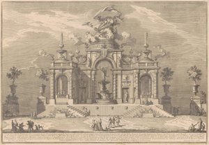 Prima Macchina Chinealle vuodelta 1754: Venuksen palatsi Kyproksella