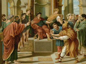 Elymas sokeutuu tekijältä after Raphael