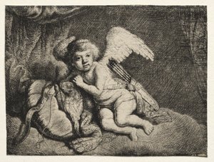 Cupid lepää