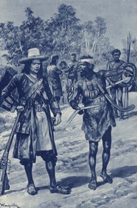 Kapteeni William Dampier, joka tutkii Australian länsirannikkoa, näkee bumerangin ensimmäistä kertaa
