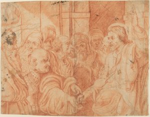 Tribute Money tekijältä after Sir Peter Paul Rubens