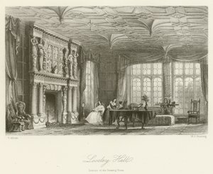Loseley Hall, Salin sisätilat tekijältä after Thomas Allom