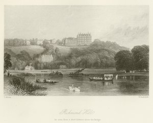 Richmond Hill, nähtynä lyhyen matkan sillan yläpuolelta