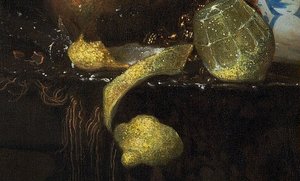 Asetelma Nautilus Cupin kanssa tekijältä after Willem Kalf