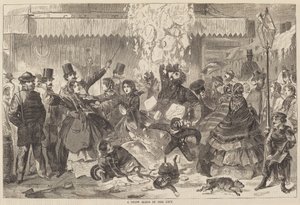 Lumiliuku kaupungissa tekijältä Winslow Homer