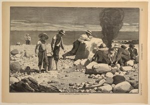 Merenpuoleiset luonnokset – Simpukkaleivous tekijältä Winslow Homer