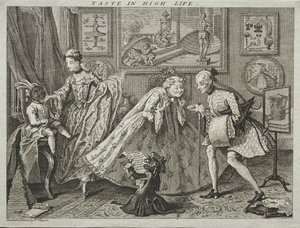 Taste in High Life tekijältä after a design by William Hogarth