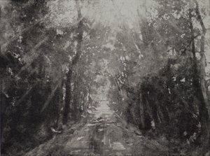 Hallelujah II, 2017, etsaus ja akvatinta paperille