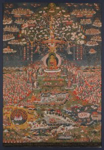 Amitabha, läntisen puhtaan maan (Sukhavati) buddha.