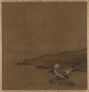 Lintu veden äärellä (teoksesta Album of Studies by Modern Artists, nro 62). tekijältä anonymous 