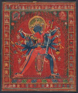 Chakrasamvara ja puoliso Vajravarahi tekijältä anonymous 