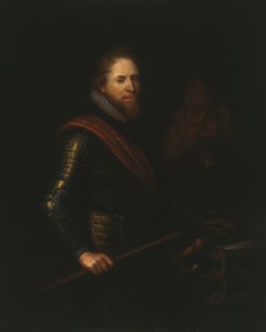 hollantilainen: Maurice (1567-1625), Oranian prinssi Muotokuva Maurice Oranian-Nassaun prinssi (1567-1625) tekijältä anonymous 