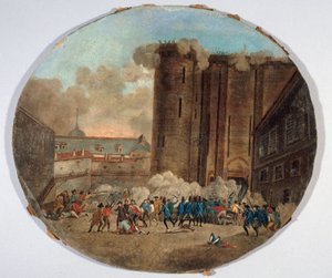Ranska: Bastilian valloitus, 14. heinäkuuta 1789 (P707-1) tekijältä anonymous 
