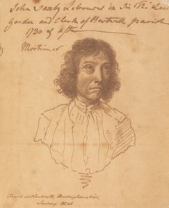 John Saxbyn muotokuva tekijältä attributed to John Hamilton Mortimer
