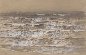 Aaltojen tutkimus tekijältä attributed to Samuel Palmer