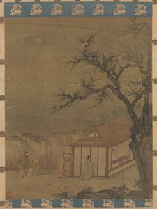 Qinin kuunteleminen tekijältä attributed to Tang Yin