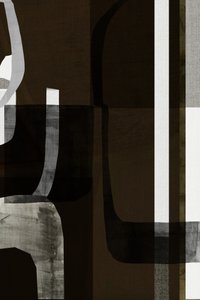 Tumma minimalistinen abstraktio tekijältä cartissi