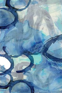 Fluid Blue -abstrakti tekijältä cartissi