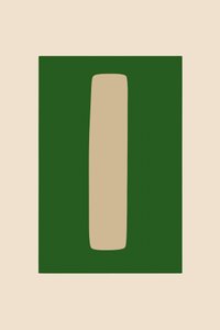 Minimalistinen vihreä muoto tekijältä cartissi