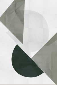 Moderni vihreä geometria tekijältä cartissi