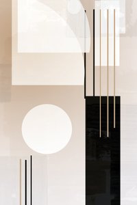 Moderni minimalistinen sommitelma tekijältä cartissi