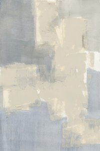 Hillitty sininen ja beige abstrakti tekijältä cartissi