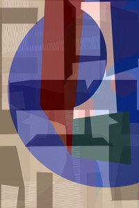 Päällekkäiset geometriset tasot tekijältä cartissi