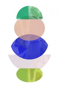 Pinoon asetetut geometriset muodot tekijältä cartissi