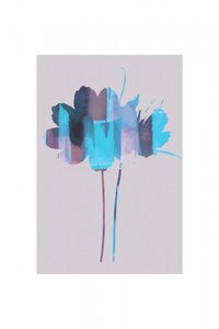 Teal Bloom -abstraktio tekijältä cartissi
