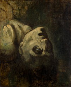 Hukkuneen miehen pää tekijältä circle of Théodore Géricault