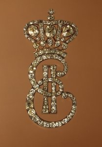 Katariina II:n monogrammi kunnianeitoille, vuosina 1775-1780