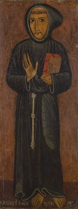 Pyhän Franciscus Assisilaisen esitys (maalaus puulle) tekijältä di Magnano da Arezzo Margaritone