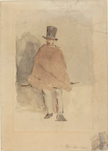 Mies pitkässä hatussa tekijältä Édouard Manet