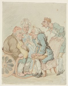 Lääkäri tekijältä imitator of Thomas Rowlandson