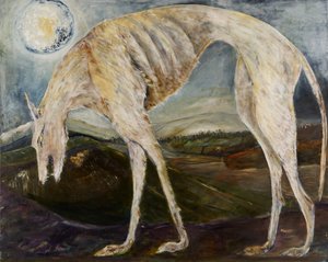 Gothic Hound, 2017 (öljy kankaalle)