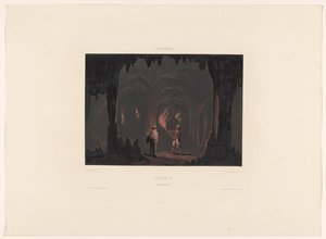 Haton luolat Curacao. Haton luola (otsikko esineessä) tekijältä jonkheer Jacob Eduard van Heemskerck