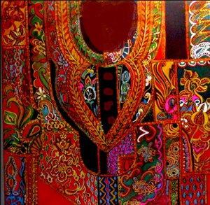 INDIA KURTA, 2017 (sekatekniikka) tekijältä linda arthurs