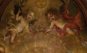 Seurakuntakirkko (Sint-Walburgakerk). Maalaus. Nicolas De Liemaeckere.