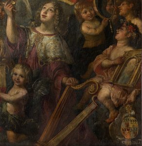 Seurakuntakirkko (Sint-Walburgakerk). Maalaus. Nicolas De Liemaeckere.