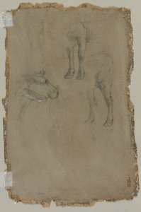 Tutkimuksia härästä (käänteinen) tekijältä possibly by Johan Barthold Jongkind