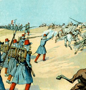 Ranskan armeija valloitti Algerian vuonna 1830 tekijältä pseudonym for Onfray de Breville Jacques Job