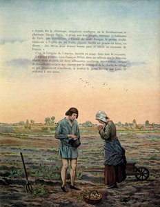 Ranskan historia keskiajalla (keskiaika): Kuningas Ludvig XI sanoo, että Varovainen (1423-1483) perustaa enkelin rukouksen. Kuvitus: Jacques Marie Gaston Onfray de Breville dit JOB (1858-1931) tekijältä pseudonym for Onfray de Breville Jacques Job